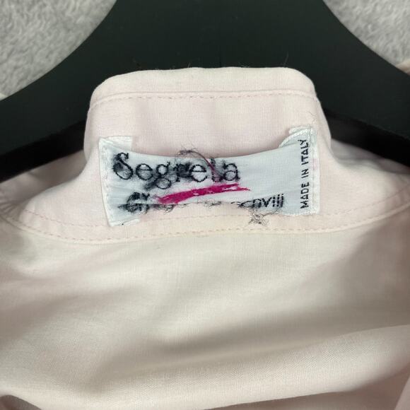 VTG 1995 Tom & Jerry Shirt Sz M Pink Cartoon Camera Segreta Italy Embroidery - Picture 11 of 15